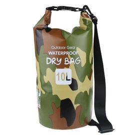 20 Liter Waterproof Hiking Backpack , Colorful Printing PVC Dry Bag Various Color