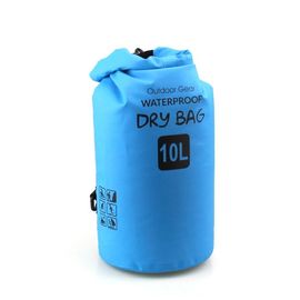 10l PVC Beach Bag For Camping Water Resistant Customized Logo Various Color