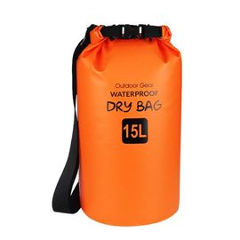 10l PVC Beach Bag For Camping Water Resistant Customized Logo Various Color