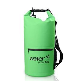 Blue 15 Liter Waterproof Camping Bags , Ocean Pack Dry Bag For Floating