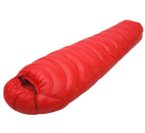 Thermal Waterproof Sleeping Bag For Adults , Outdoor Duck Down Sleeping Bag