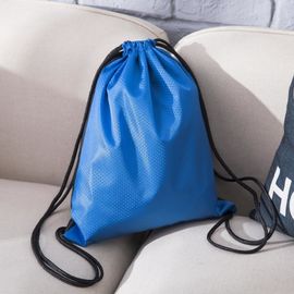 Water Resistant Drawstring Sports Backpack 600d Oxford Cloth Material Various Color