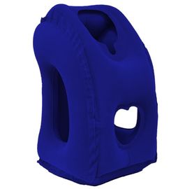 Ultralight Inflatable Travel Pillow , Inflatable Airplane Pillow For Neck Lumbar Support