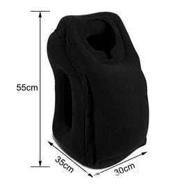 Ultralight Inflatable Travel Pillow , Inflatable Airplane Pillow For Neck Lumbar Support
