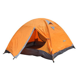 Double Layers Waterproof Camping Tent , 190t/ 210t Polyester Outdoor Dome Tent