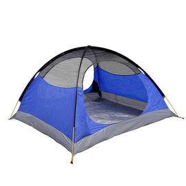 Double Layers Waterproof Camping Tent , 190t/ 210t Polyester Outdoor Dome Tent