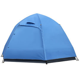 5-8 People Waterproof Camping Tent Hexagonal Shape For Multiple Person