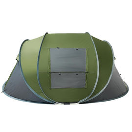 4-6 Person Rainproof Camping Tent , Automatic Speed Open Tent 380*260*130cm