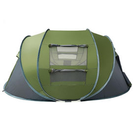 4-6 Person Rainproof Camping Tent , Automatic Speed Open Tent 380*260*130cm