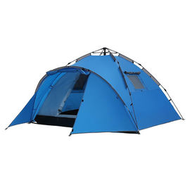 3-4 People Rainproof Camping Tent Automatic Open Double Layer For Family Self Driving