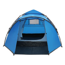 3-4 People Rainproof Camping Tent Automatic Open Double Layer For Family Self Driving
