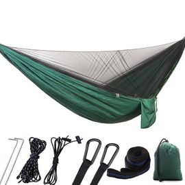 Automatic Opening Portable Camping Hammock , Nylon Double Person Camping Hammock