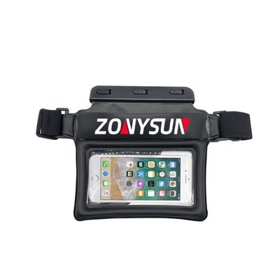 Tpu Airbag 20.5*16 Cm Waterproof Waist Bag For Outdoor Diving Rafting