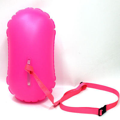 Bubble Safety PVC Open Water Swimming Float With Adjustable Waist Belt