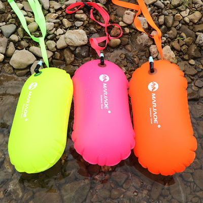 Bubble Safety PVC Open Water Swimming Float With Adjustable Waist Belt