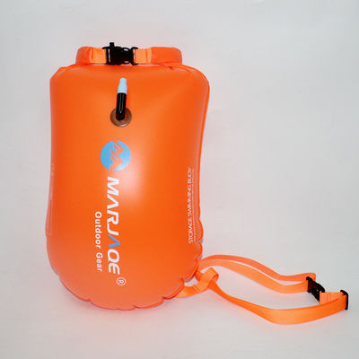 Ultralight Bubble Tow Float Swim Safety Buoy And Dry Bag Kayaking Snorkeling