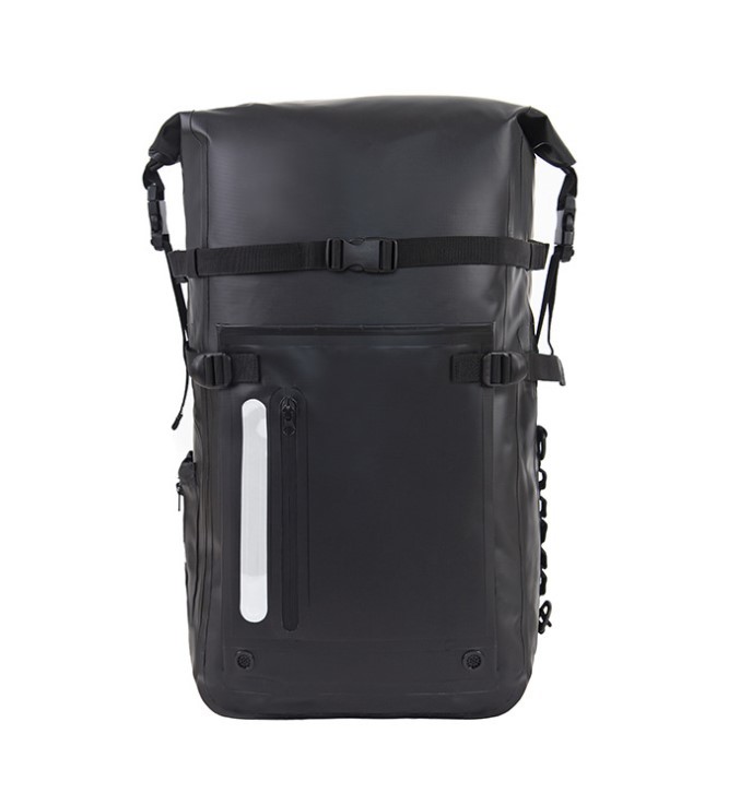 1.4kg Waterproof Roll Top Backpack , 30L Waterproof Backpack For Kayaking