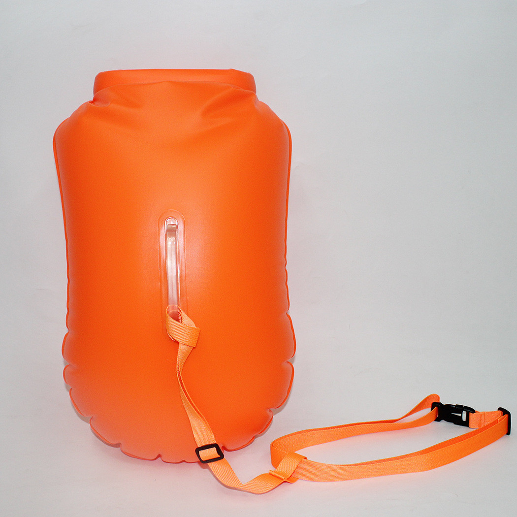 Ultralight Bubble Tow Float Swim Safety Buoy And Dry Bag Kayaking ...